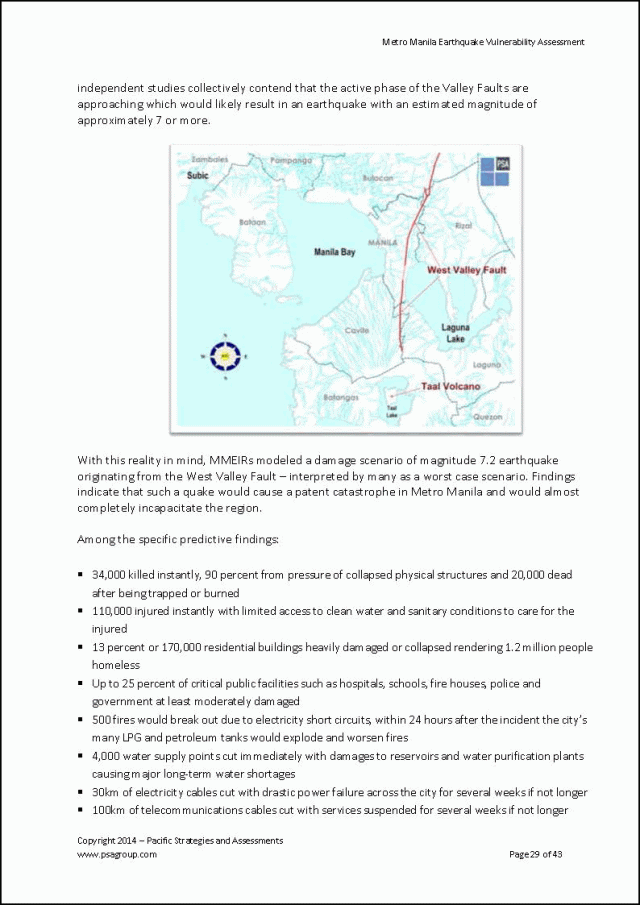 PSA - Metro Manila Earthquake Vulnerability Assessment November 2014_Page_29 copy